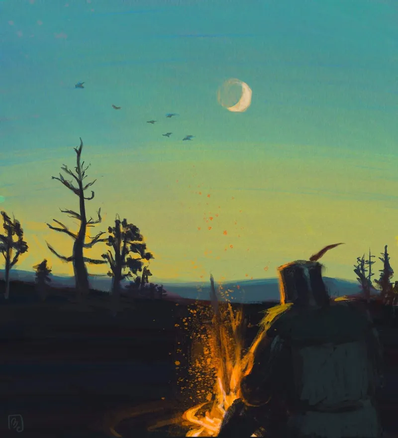 Dark Souls painting